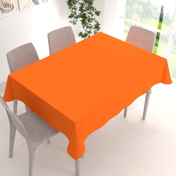 Biante Dekorační obdélníkový ubrus Rongo RG-035 Oranžový 50x100 cm