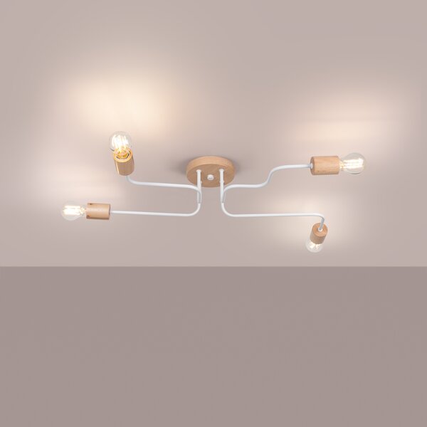 Sollux Lighting Lustr TIMBO 4 bílý