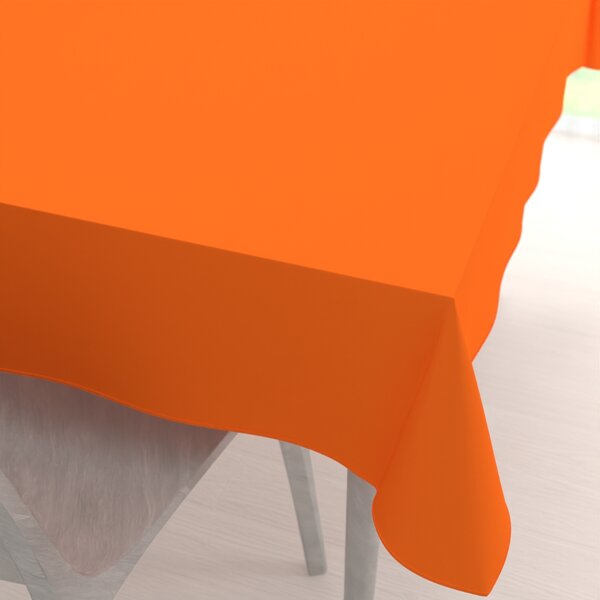 Biante Dekorační obdélníkový ubrus Rongo RG-035 Oranžový 50x100 cm