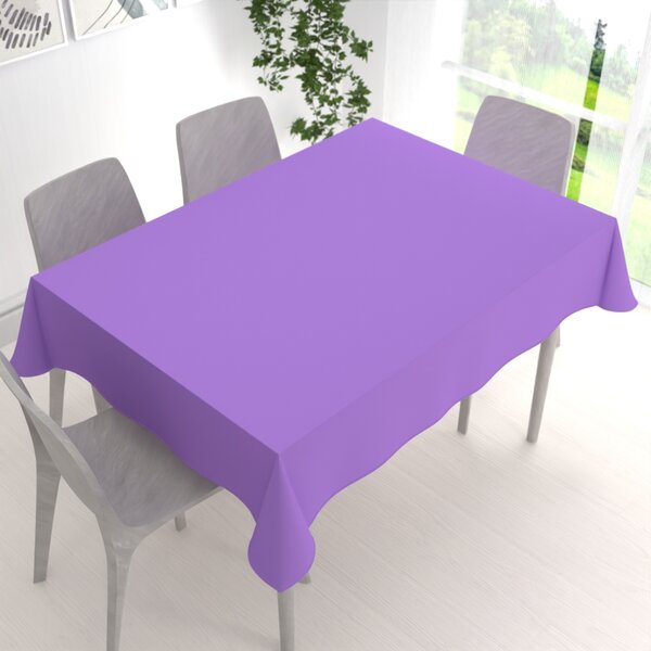 Biante Dekorační obdélníkový ubrus Rongo RG-038 Světle fialový 60x100 cm