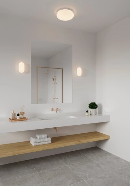 Nordlux - Koupelnové stropní svítidlo FOAM 2xE27/55W/230V IP44 bílá