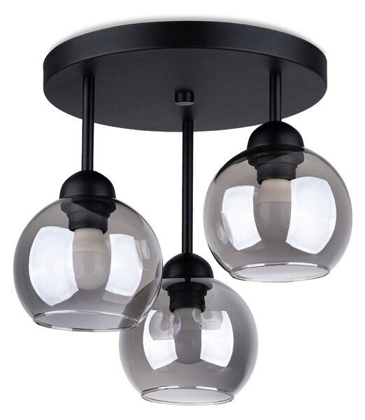 Sollux Lighting Lustr ALINO 3 černý