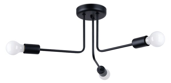 Sollux Lighting Lustr NORAH 3 černý