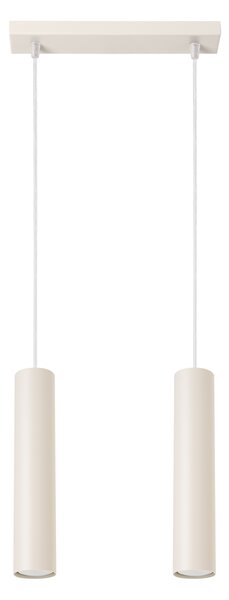 Sollux Lighting Závěsné svítidlo LAGOS 2 béžové