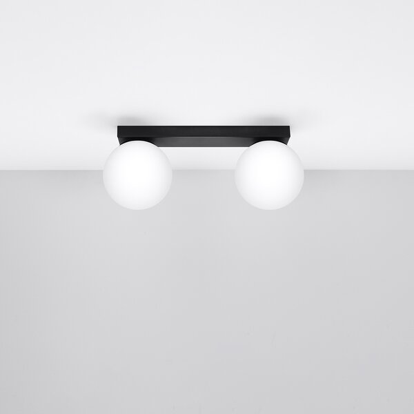 Sollux Lighting Stropní svítidlo YOLI 2 černé