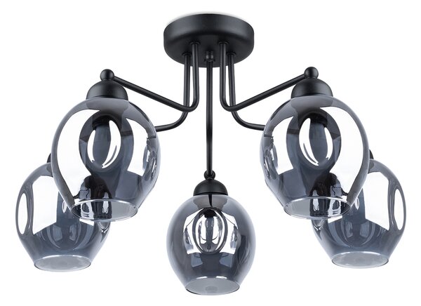 Sollux Lighting Lustr FILLAN 5 černý