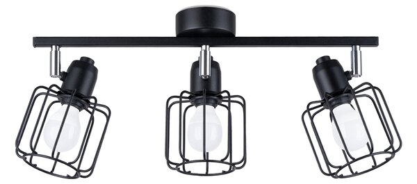 Sollux Lighting Stropní svítidlo BELUCI 3 černé