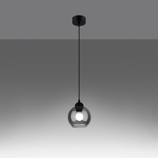 Sollux Lighting Závěsné svítidlo ALINO 1 černé