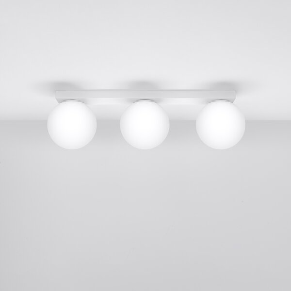 Sollux Lighting Stropní svítidlo YOLI 3 bílé