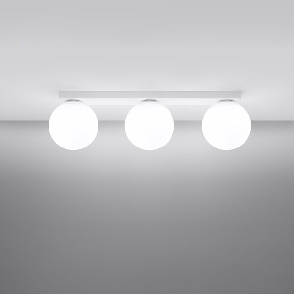 Sollux Lighting Stropní svítidlo YOLI 3 bílé