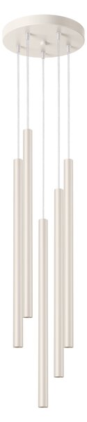 Sollux Lighting Závěsná lampa PASTELO 5P béžová