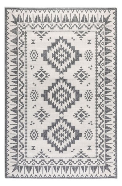 Oboustranný koberec Elle Decoration GEMINI Dynamic stříbrný