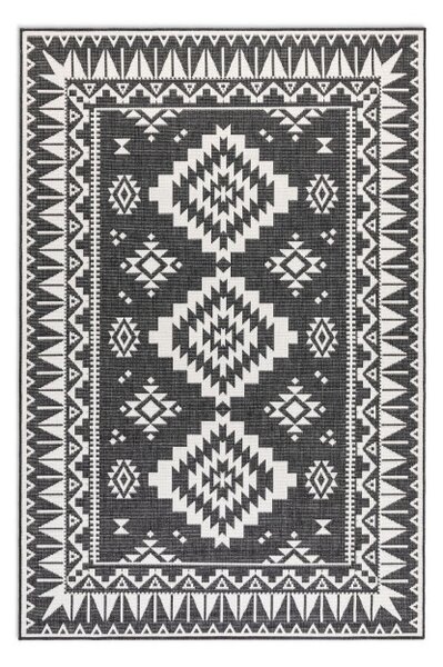 Oboustranný koberec Elle Decoration GEMINI Dynamic černý