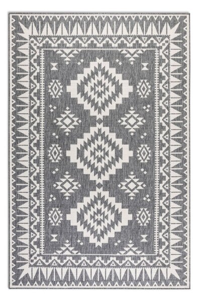 Oboustranný koberec Elle Decoration GEMINI Dynamic stříbrný
