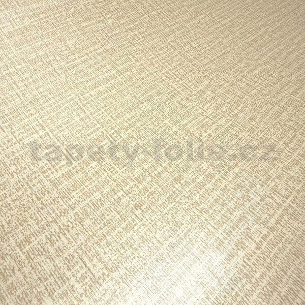Samolepící tapety 45 cm x 10 m IMPOL TRADE 9182 textilní vzor béžový samolepící tapety