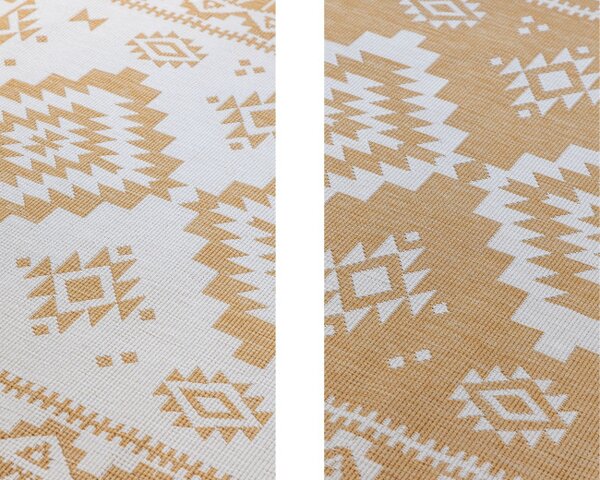 Oboustranný koberec Elle Decoration GEMINI Dynamic ochre