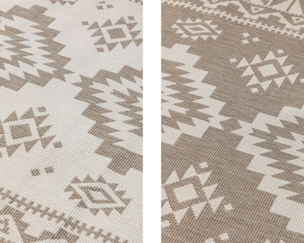 Oboustranný koberec Elle Decoration GEMINI Dynamic linen