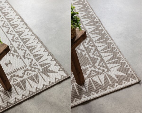 Oboustranný koberec Elle Decoration GEMINI Dynamic linen