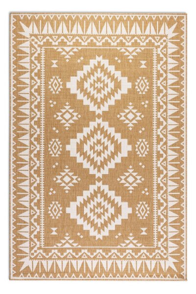 Oboustranný koberec Elle Decoration GEMINI Dynamic ochre
