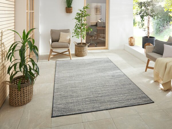 Oboustranný koberec Elle Decoration GEMINI Melange stříbrný