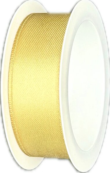 Stuha saténová medově zlatá 25mm x 3m (7,-Kč)