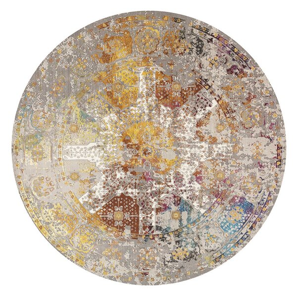 Festival koberce Kusový koberec Picasso K11597-01 Feraghan kruh - 133x133 (průměr) kruh cm