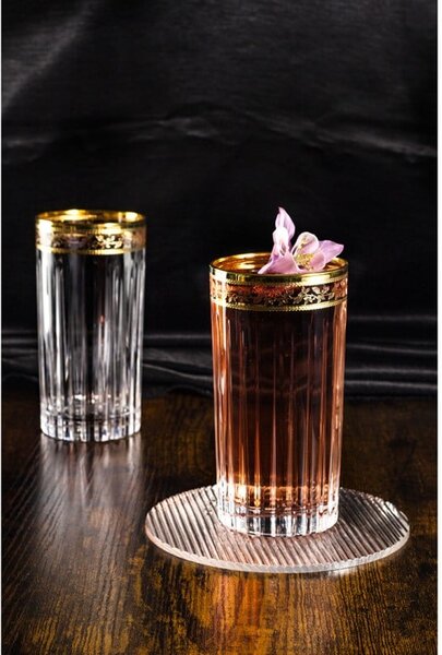 BOHEMIA PRESTIGE DORATO SKLENICE 440ML SADA 6 KS
