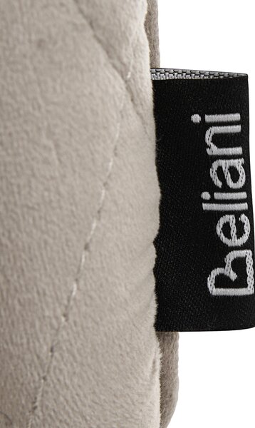 Kancelářská židle VELATE Umělý samet Taupe