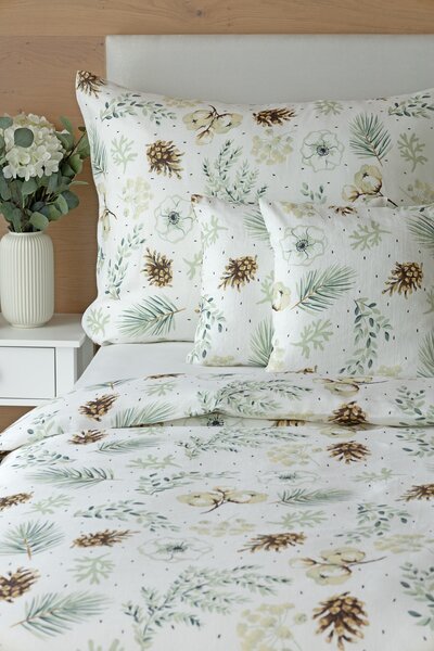 Povlečení Winter Linen Len capri 1x 140/200, 1x 70/90
