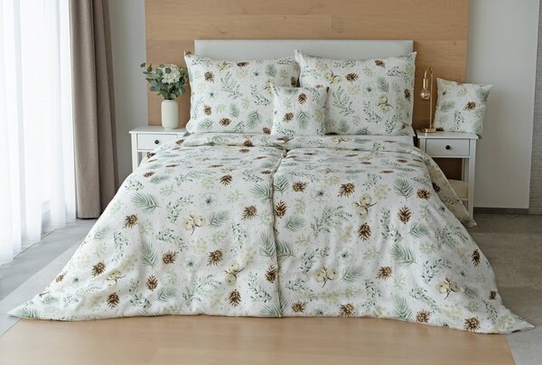 Povlečení Winter Linen Len capri 1x 140/200, 1x 70/90