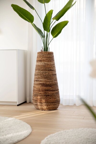 Pokojový květináč ROTA, vodní hyacint, průměr 46 cm, natur