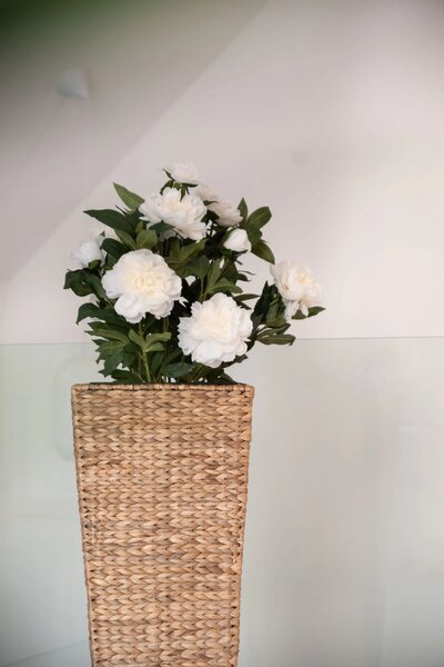 Květináč ASIA, vodní hyacint, výška 80 cm, natur
