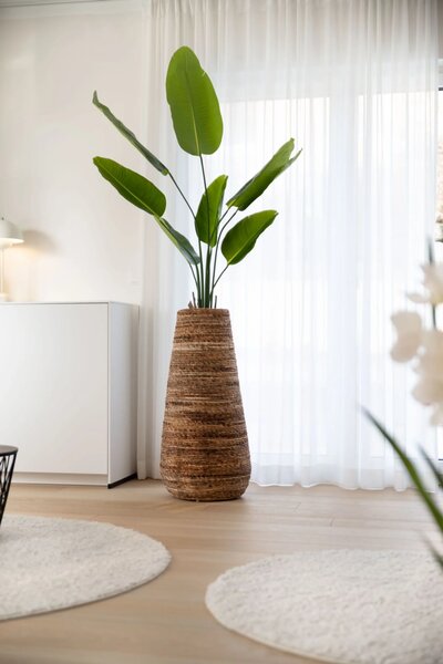 Pokojový květináč ROTA, vodní hyacint, průměr 46 cm, natur