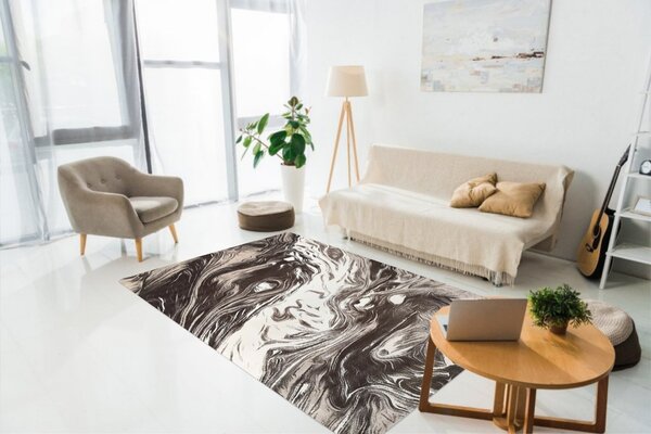Berfin Dywany, AKCE: 200x290 cm Kusový koberec Vals 8003 Beige, hnědá, kancelář