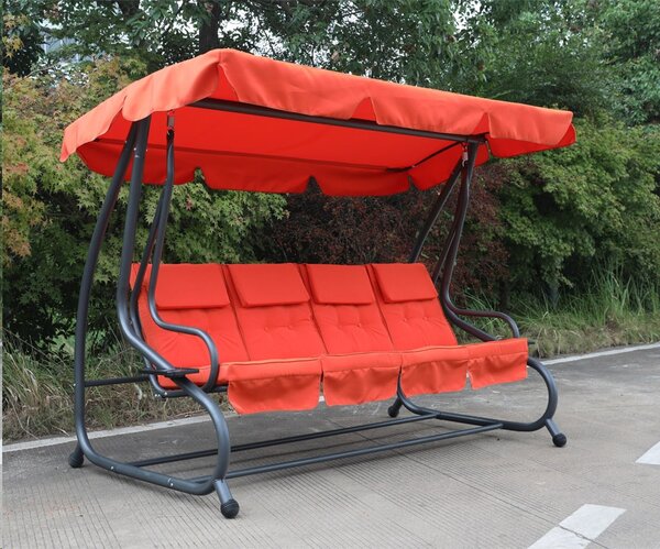 Zahradní houpačka Roseta, oranžová