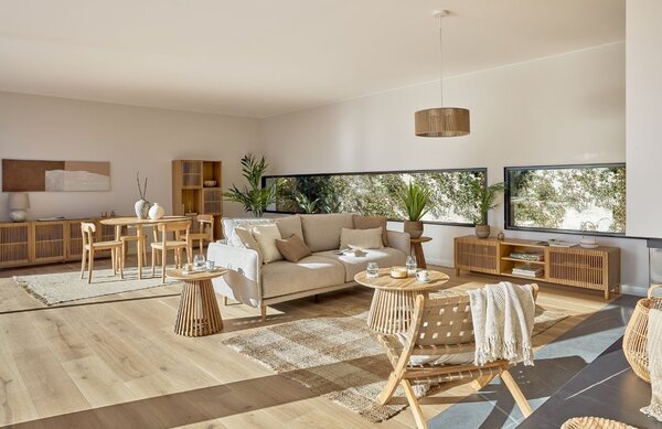Přírodní jutové stínidlo Kave Home Crista 47 cm