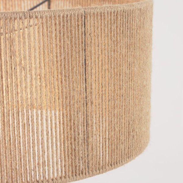 Přírodní jutové stínidlo Kave Home Crista 47 cm