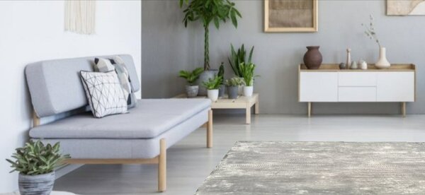 Berfin Dywany, Kusový koberec Vals 8125 Grey, 80x150, šedá, kancelář