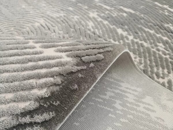 Berfin Dywany, Kusový koberec Vals 8125 Grey, 80x150, šedá, kancelář