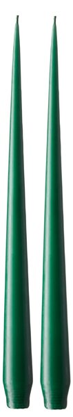 Ester & Erik Set svíček Taper - Marble Green Výška: 22 cm