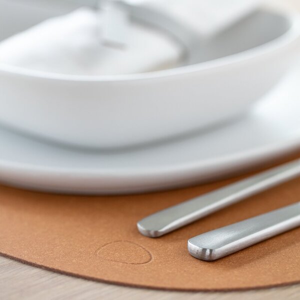 LIND DNA Prostírání Curve Dinner - Core Flecked Nature LND172