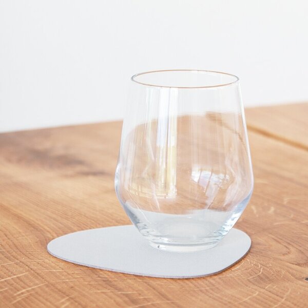 LIND DNA Podložka Curve Glass - Light Grey LND169