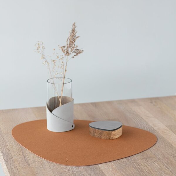 LIND DNA Prostírání Curve Dinner - Core Flecked Nature LND172