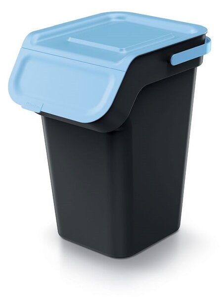 Prosperplast Sada 3 odpadkových košů KADDI s filtrem 3 x 25 L černá