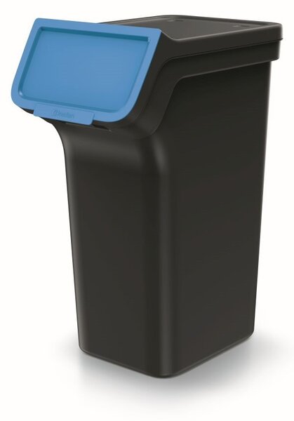 Prosperplast Sada 3 odpadkových košů STACKBOXER Q 3 x 25 L černá