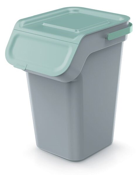 Prosperplast Sada 4 odpadkových košů KADDI s filtrem 4 x 25 L světle šedá