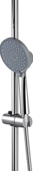 Invena Volos, sprchová sada s termostatickou baterií, chromová, INV-AU-37-T01-V