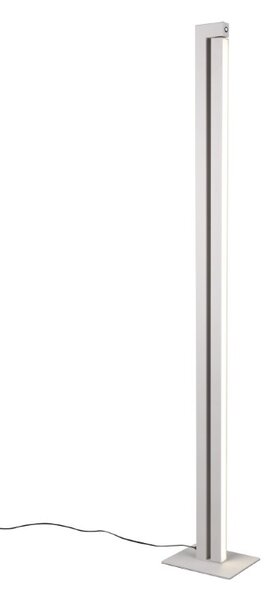 TRIO 448810176 SEEKER stojací lampa V1300mm SMD LED 21W/2350lm 2300+3000+4000K světle šedá