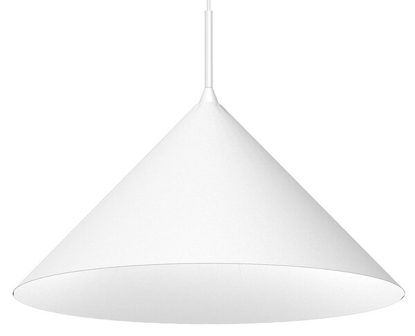 Závěsné svítidlo Capital, 1x bílé kovové stínítko, (fi 46cm), w