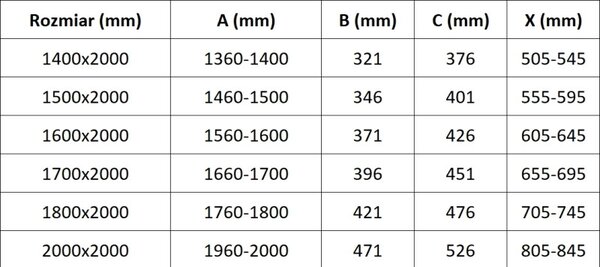 Mexen Velar Duo sprchové dveře posuvné 170 cm, transparentní, černé - 871-170-000-02-70
